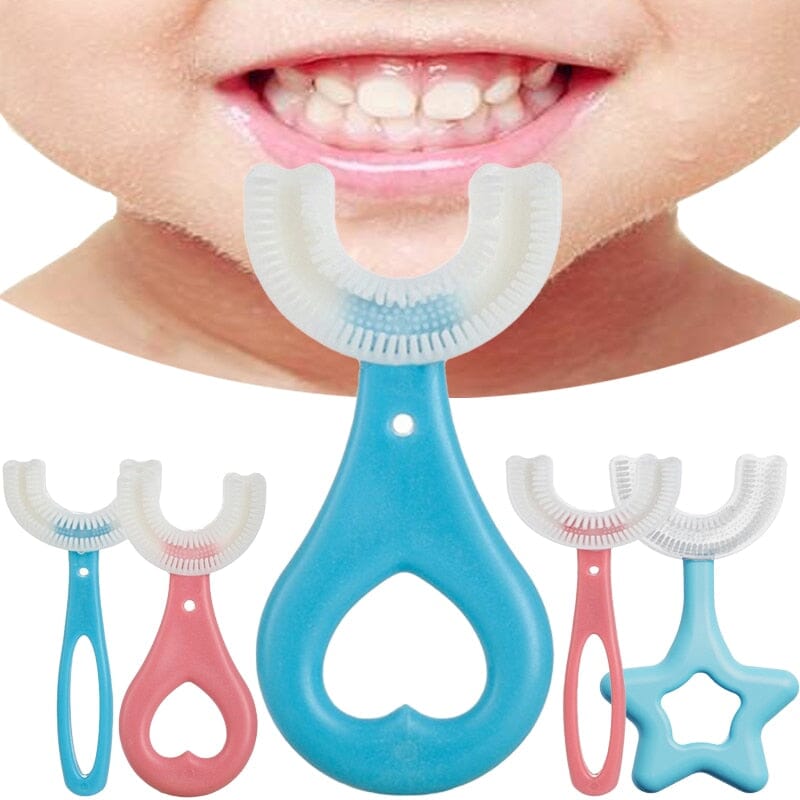 U360°Teeth™ - Brosse à dents 2.0 | Enfants - Boudchou de maman