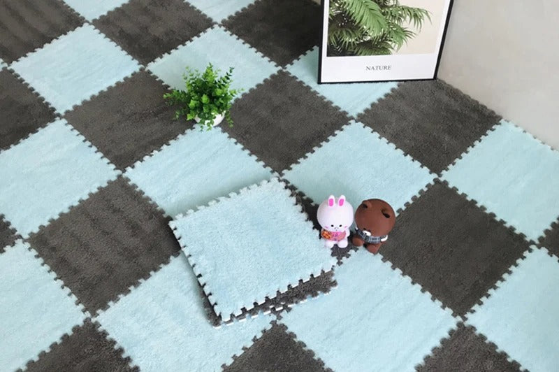 Tapis d'éveil bébé-Tapis de puzzle en mousse