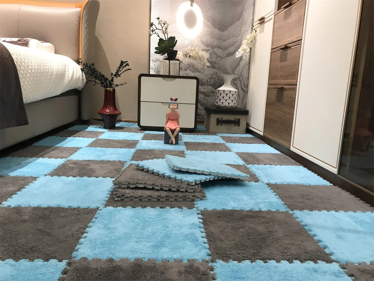 Tapis d'éveil bébé-Tapis de puzzle en mousse