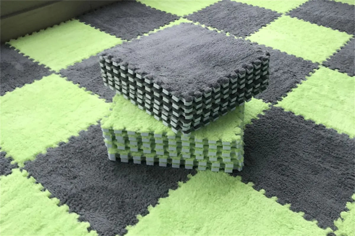 Tapis d'éveil bébé-Tapis de puzzle en mousse