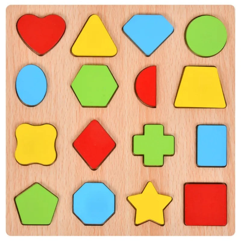Puzzle 3D en Bois