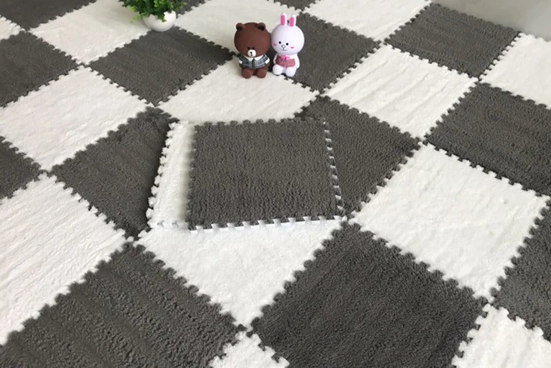 Tapis d'éveil bébé-Tapis de puzzle en mousse
