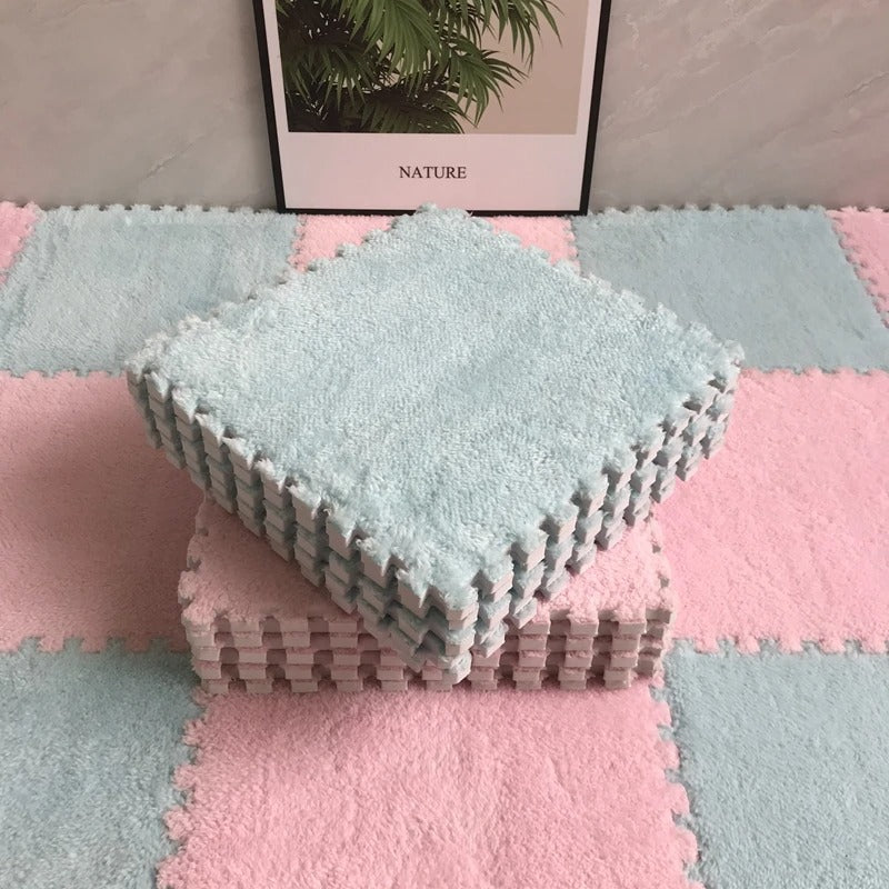 Tapis d'éveil bébé-Tapis de puzzle en mousse