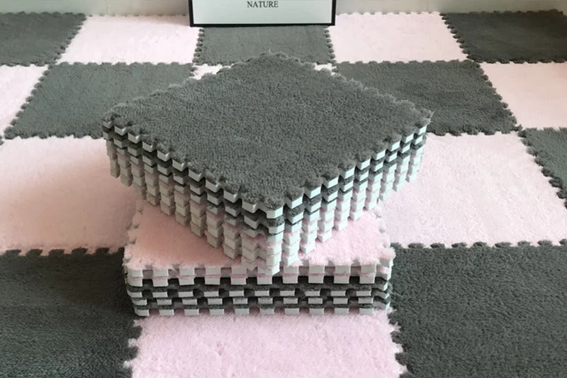Tapis d'éveil bébé-Tapis de puzzle en mousse