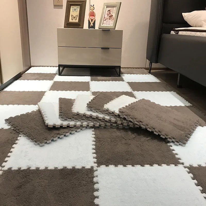 Tapis d'éveil bébé-Tapis de puzzle en mousse