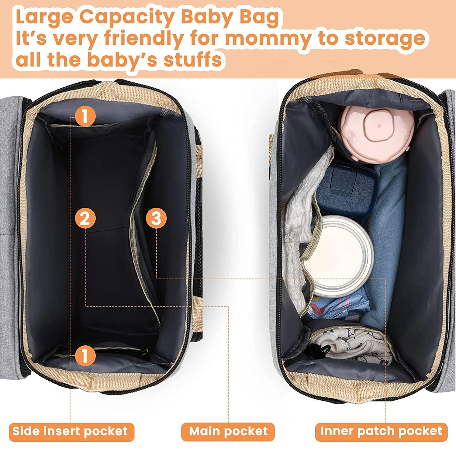 Sac à langer portatif | Berceau de voyage BabyNappy™ - Boudchou de maman