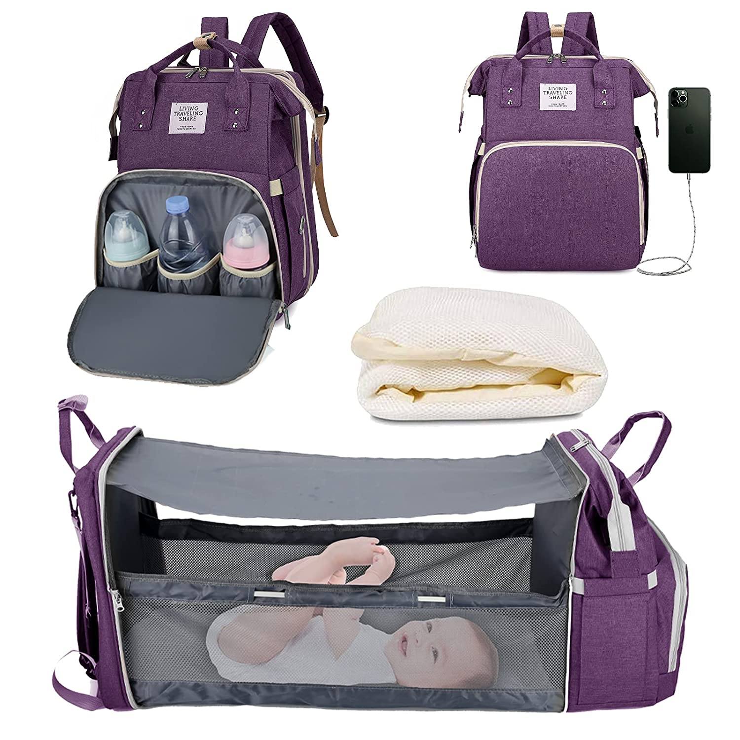 Sac à langer portatif | Berceau de voyage BabyNappy™ - Boudchou de maman