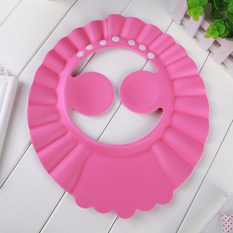 Visière chapeau pour douche bébé I ShampooCap™ - Boudchou de maman